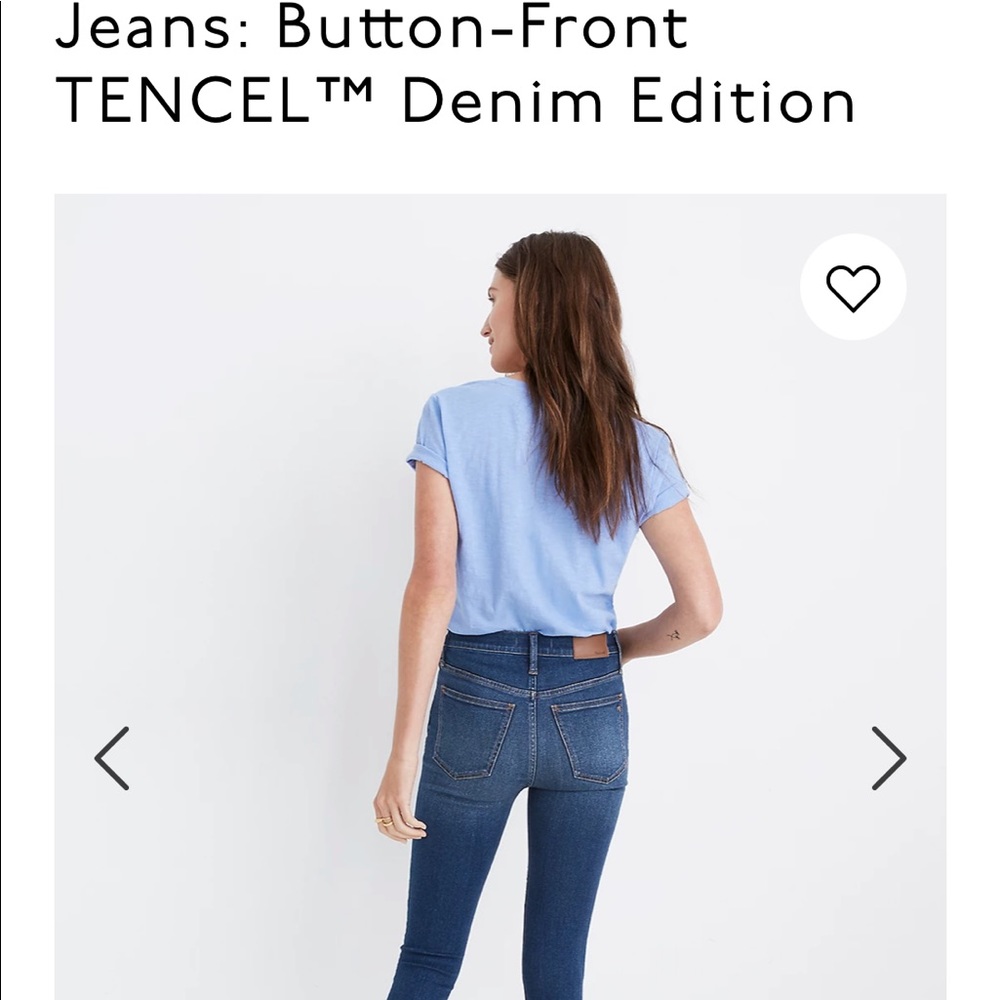 Madewell 9" Mid-Rise Crop Jeans Button-Front